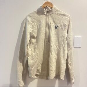 Villanova johnnie-O Light Tan Quarter-Zip Jacket